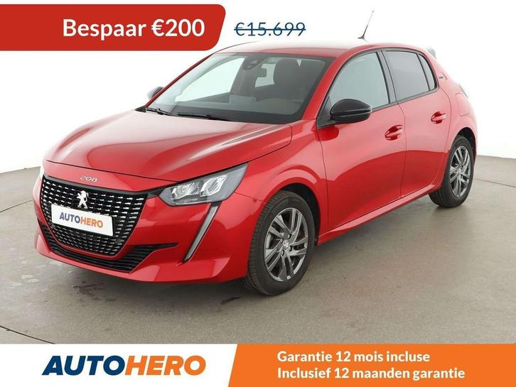 Peugeot 208 1.2 PureTech Style (bj 2022, automaat), Auto's, Peugeot, Te koop, ABS, Airbags, Airconditioning, Android Auto, Apple Carplay