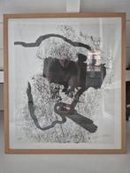 Zeefdruk Kounellis uit Editiemap SMAK Gent, Antiek en Kunst, Kunst | Litho's en Zeefdrukken, Ophalen