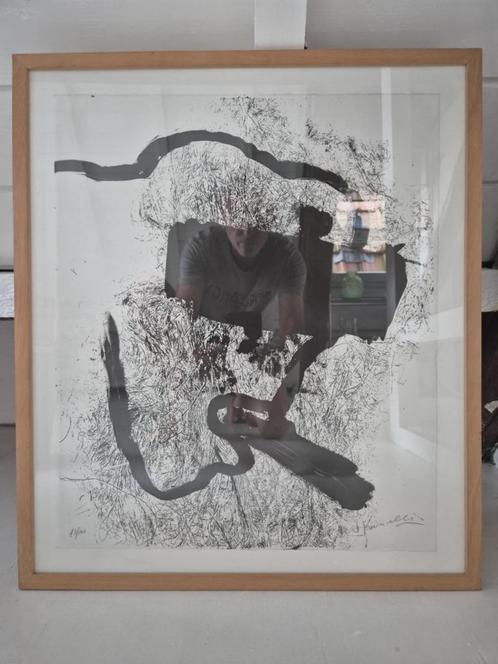 Karakteristieke zeefdruk Kounellis uit Editiemap SMAK Gent, Antiek en Kunst, Kunst | Litho's en Zeefdrukken, Ophalen