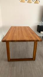 Houten tafel (eikenhout), 150 tot 200 cm, Gebruikt, Rechthoekig, Eikenhout