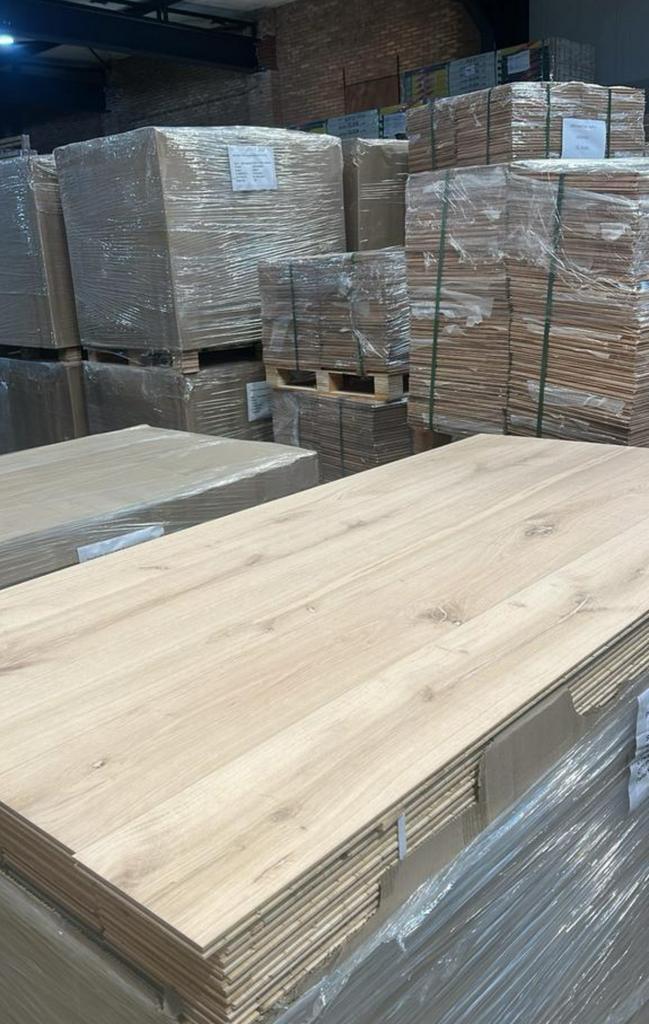 Eiken houten visgraat vloer voor maar €25,- pm2 parket vloer, Tuin en Terras, Bloempotten, Zo goed als nieuw, Ophalen of Verzenden
