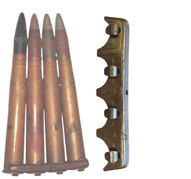 Munitieclip M3 voor de 40mm Bofors WW2 Us, Verzamelen, Militaria | Tweede Wereldoorlog, Ophalen of Verzenden
