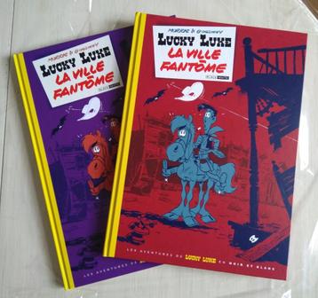 Bd pack Lucky Luke ville fantôme Black and White numéroté