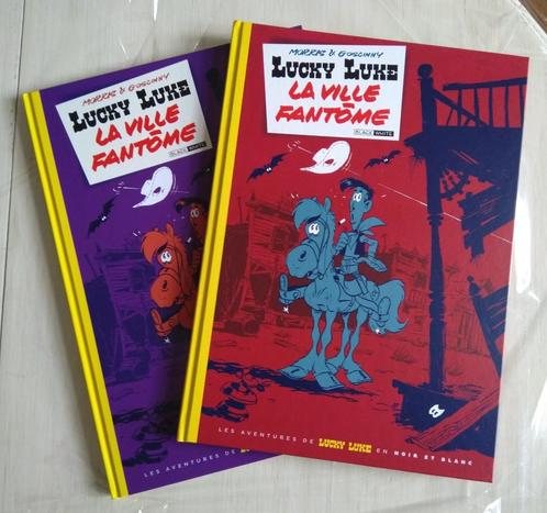Bd pack Lucky Luke ville fantôme Black and White numéroté, Boeken, Stripverhalen, Nieuw, Meerdere stripboeken, Ophalen of Verzenden