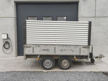 Remorque fermée de 750 kg, Autos : Divers, Remorques, Enlèvement, Comme neuf