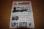 Mitsubishi gamma 1977, Boeken, Auto's | Folders en Tijdschriften, Ophalen of Verzenden, Gelezen, Mitsubishi