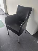 STOEL, Ophalen, Gebruikt, Zwart, Leer
