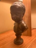 Bronzen borstbeeld ( buste ) fondeur demée, Antiquités & Art, Antiquités | Bronze & Cuivre, Enlèvement ou Envoi