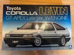 1:24 Toyota Corolla Levin GT-Apex Late Ver c/w Engine, Auto, Groter dan 1:32, Nieuw, Ophalen