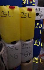 Baril fer 225L x 4 = 30€/pc Bidon 5L-10L avec bec verseur, Enlèvement ou Envoi, Comme neuf