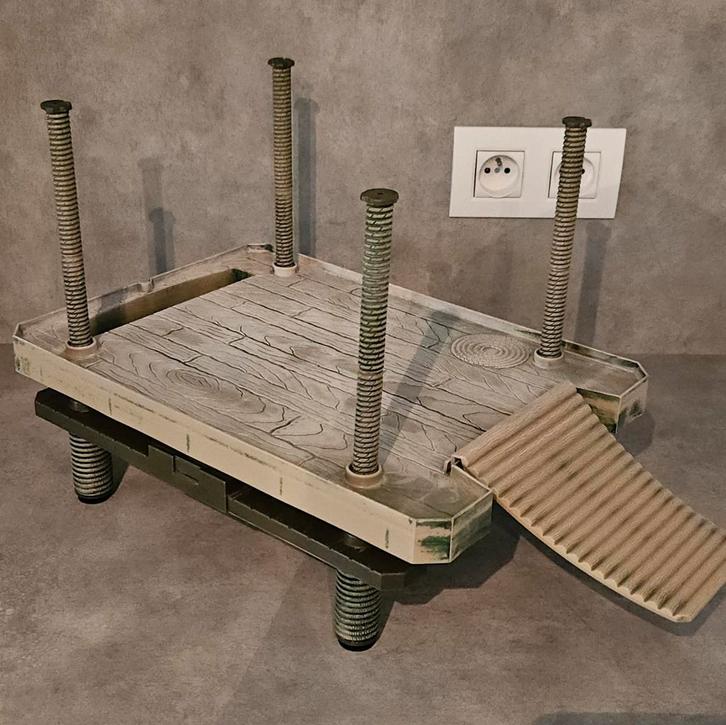 Groot schildpad eiland, Dieren en Toebehoren, Reptielen en Amfibieën | Toebehoren, Gebruikt, Overige typen, Ophalen of Verzenden