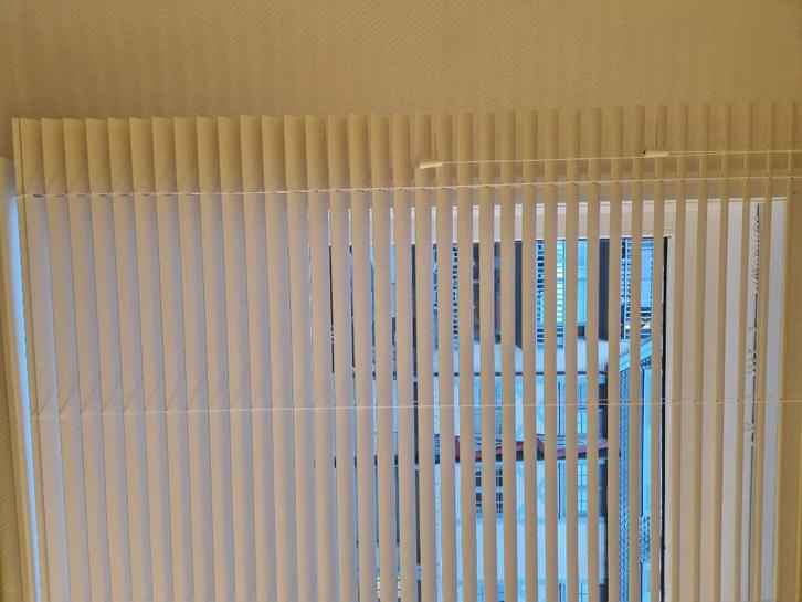 houten lamellen van TUISS, Huis en Inrichting, Stoffering | Gordijnen en Lamellen, Nieuw, 150 tot 200 cm, 150 tot 200 cm, Wit