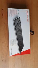 Clavier portable sans fil - Microsoft, Informatique & Logiciels, Claviers, Azerty, Comme neuf, Enlèvement, Sans fil