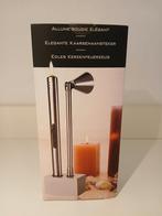 Steek een elegante kaars aan, Huis en Inrichting, Nieuw, Ophalen of Verzenden, Grijs, Kaars