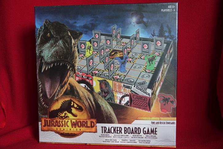 Nieuw ! Jurassic World Tracker Board Game - Bordspel, Hobby en Vrije tijd, Gezelschapsspellen | Bordspellen, Nieuw, Een of twee spelers