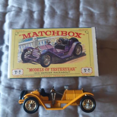 MATCHBOX MOYY Y-7:MERCER RACEABOUT 1913*VINTAGE*NEW*, Hobby en Vrije tijd, Modelauto's | 1:43, Nieuw, Auto, Matchbox, Ophalen
