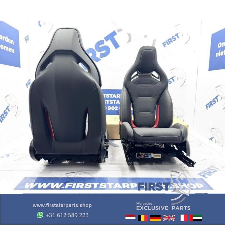 W206 C63 STOELEN AMG C63s KUIPSTOELEN SET C63 EPERFORMANCE i, Auto-onderdelen, Interieur en Bekleding, Mercedes-Benz, Gebruikt