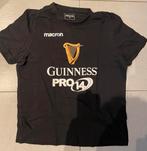 Prachtig Guinness Pro14 t-shirt Macron zwart - small, Ophalen, Zo goed als nieuw, Kleding