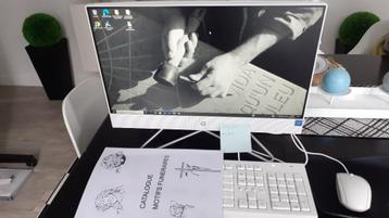 PC + logiciel gravure funéraire PRO beschikbaar voor biedingen