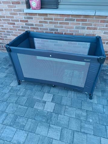 Reisbedje + matras en hoeslaken 160x60 beschikbaar voor biedingen