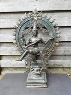 Bronzen beeld/Shiva Nataraja/India/Azië, Ophalen of Verzenden, Nieuw