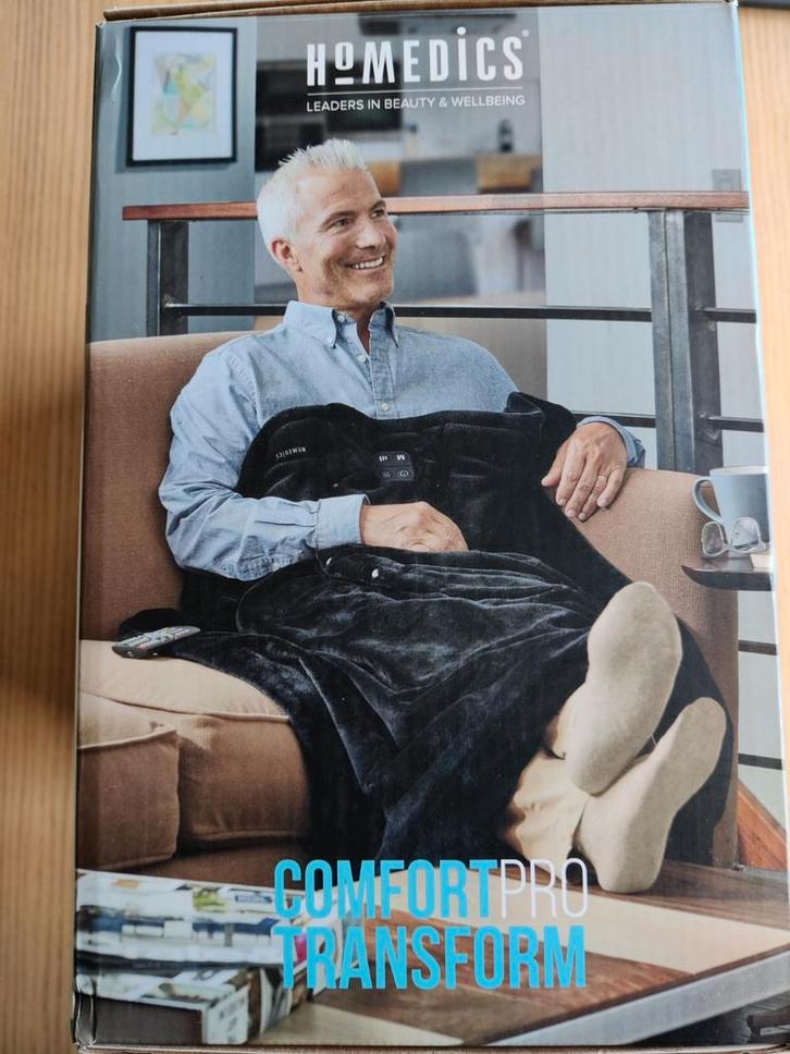 Plaid met warmte en massage, Huis en Inrichting, Woonaccessoires | Plaids en Woondekens, Zo goed als nieuw, Ophalen
