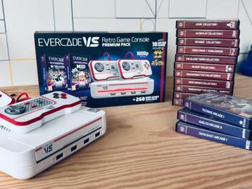 Evercade VS met véél games disponible aux enchères