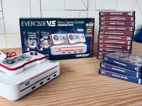 Evercade VS met véél games, Consoles de jeu & Jeux vidéo, Consoles de jeu | Autre, Comme neuf, Enlèvement ou Envoi