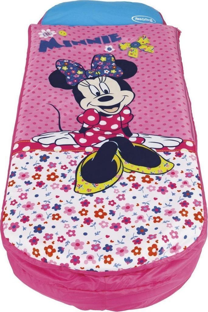 SALE | Minnie Mouse Logeerbed - Slaapzak met Luchtbed, Caravanes & Camping, Matelas pneumatiques, Neuf, 1 personne, Enlèvement ou Envoi