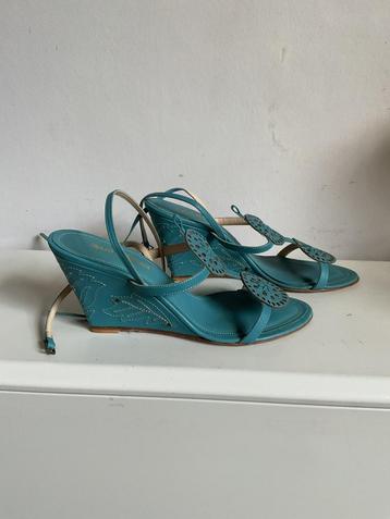 Sandalen met sleehak, maat 39,5 beschikbaar voor biedingen