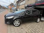 Ford S-Max 2.0TDCI 150pk Titanium VOLLEDIG Navi Leder, Auto's, Monovolume, 4 cilinders, Zwart, Leder