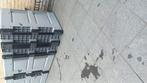 Kunststof palletbox in goede staat 1200x800x800mm 3 sledes, Doe-het-zelf en Bouw, Kratten en Dozen, Ophalen, Zo goed als nieuw