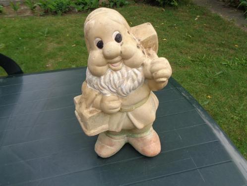 Tuinkabouter, Tuin en Terras, Tuinbeelden, Gebruikt, Tuinkabouter, Steen, Ophalen