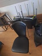 Stoelen, Huis en Inrichting, Stoelen, Ophalen, Gebruikt, Zwart, Vijf, Zes of meer stoelen
