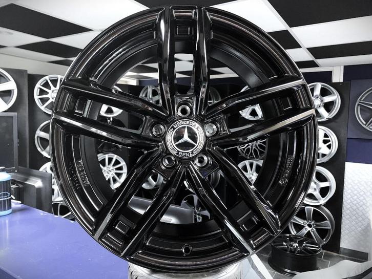 IN STOCK: NIEUWE set 18 inch 5x112 alu velgen voor Mercedes, Auto-onderdelen, Banden en Velgen, Velg(en), 18 inch, Nieuw, Ophalen of Verzenden