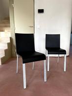 .03 | 6x Maarten Van Severen stoelen, Vijf, Zes of meer stoelen, Kunststof, Gebruikt, Zwart