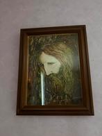 Structuur schilderij Jezus, Antiek en Kunst, Ophalen