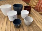 Elho bloempotjes plastiek per stuk, Tuin en Terras, Bloempotten, Ophalen of Verzenden, Zo goed als nieuw