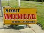 emaille bord kracht en gezondheid vandenheuvel 1936, Verzamelen, Ophalen of Verzenden, Zo goed als nieuw
