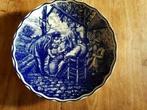 Assiette bleue de Delft Boch, Antiquités & Art, Enlèvement ou Envoi