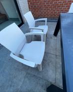 Tuintafel + 6 stoelen, Ophalen, Gebruikt, Rechthoekig, Kunststof