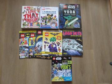 9 x Lego Boeken ( in zeer mooie staat ) beschikbaar voor biedingen