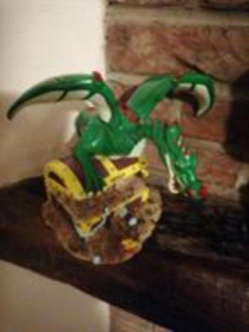 efteling tirelire dragon sur son coffre aux tresors 20x15cm, Verzamelen, Efteling, Gebruikt, Ophalen of Verzenden