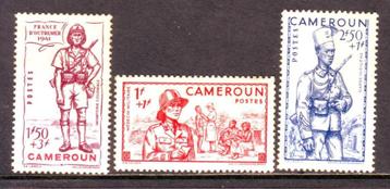 Postzegels Frankrijk : Franse kolonie Kameroen 2