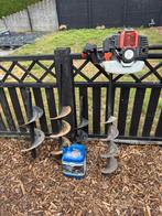 Groondboor met boren, Doe-het-zelf en Bouw, Ophalen, Gebruikt