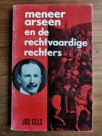 Meneer Arseen en de rechtvaardige rechters, Jos Cels, Gelezen, Ophalen of Verzenden, Jos Cels, Overige onderwerpen