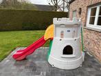 Kinder kasteel met schuif af, Kinderen en Baby's, Speelgoed | Buiten | Speeltoestellen, Ophalen, Gebruikt, Glijbaan
