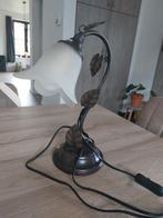 Tafellamp bloemvorm Massive, Huis en Inrichting, Lampen | Tafellampen, Ophalen, Zo goed als nieuw, Minder dan 50 cm