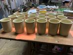 18 oude apotheek keramische potten 500 gr puntgaaf  5€/st, Ophalen of Verzenden