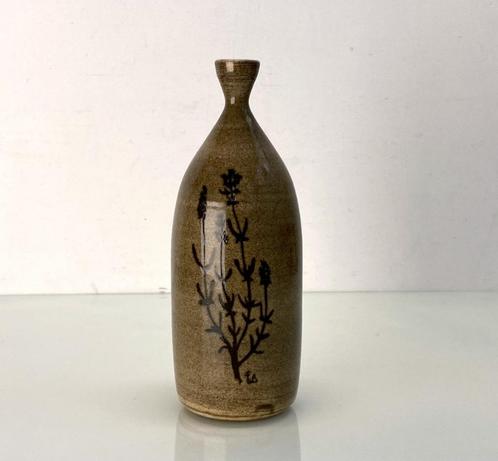 Y. Brulier – Entrevaux - Vase / bouteille en céramique, Antiquités & Art, Antiquités | Céramique & Poterie, Enlèvement ou Envoi
